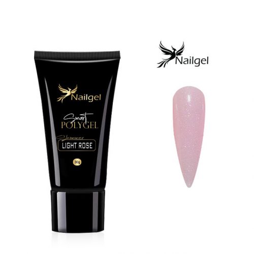 Smart polygel Shimmer Light Rose - 30 g