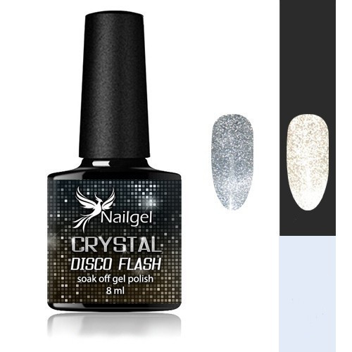 Crystal Disco Flash 001 Magnetic  gel polish 8 ml