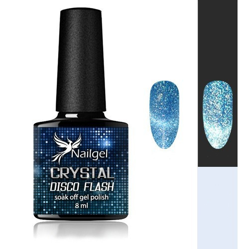 Crystal Disco Flash 003 Magnetic  gel polish 8 ml