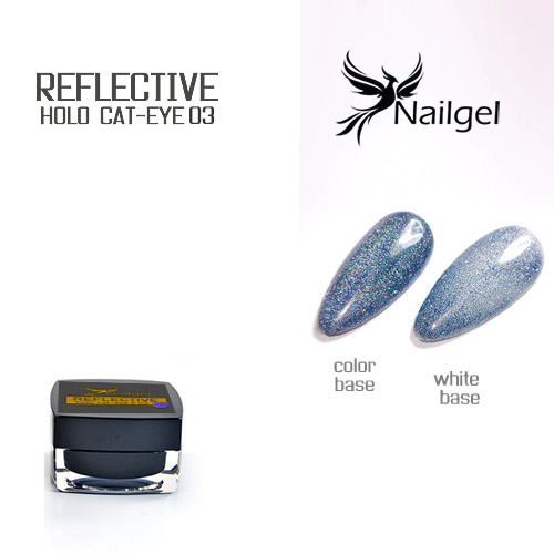 Reflective Hologram Cat-Eye 03 gel polish 5 ml