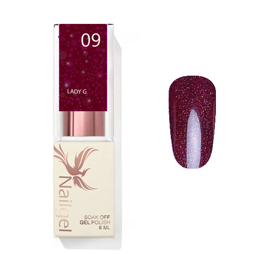 Lady G 009  gel polish 8 Ml