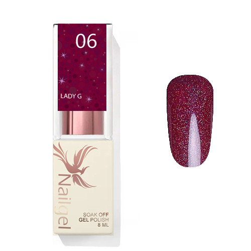 Lady G 006  gel polish 8 Ml