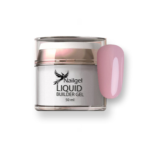 Liquid builder gel - NUDE 01 - 50 ml