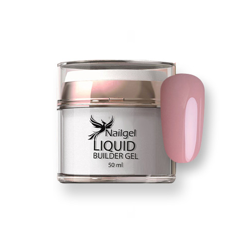 Liquid builder gel - NUDE 02 - 50 ml