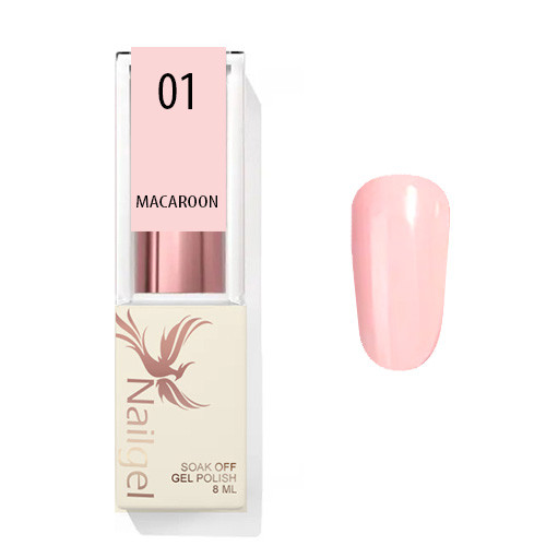 Macaroon 01  gel polish 8 Ml