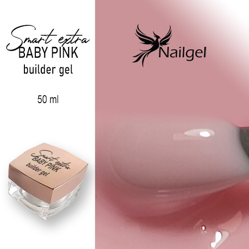 Smart extra Construction Gel -3- / builder gel baby pink 50 ml