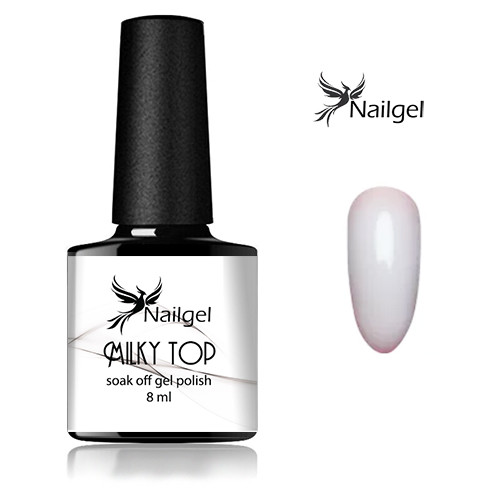 Gel Milky Top Coat 8ml