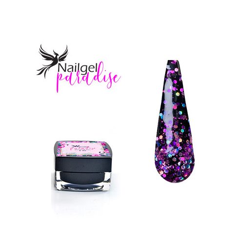 Paradise Glitter  gel polish 02 5 ml