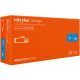 Nitrylex orange powder-free nitrile examination gloves M