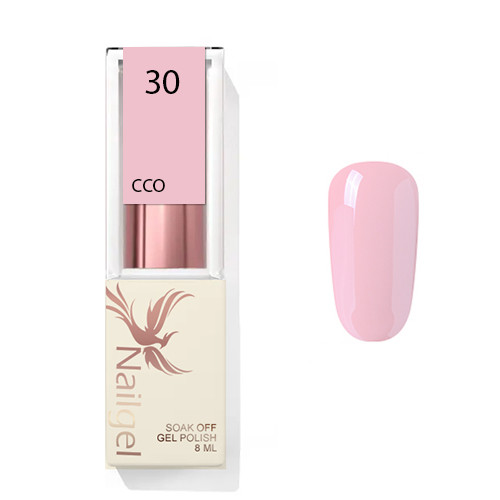 Transparent Pink 030 CCO  gel polish 8ml