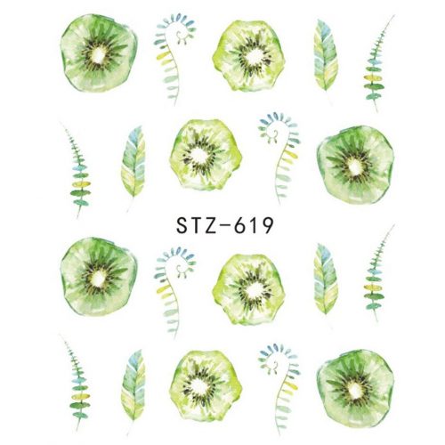 Kiwifruit Nail Sticker 1