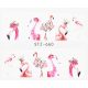 Flamingo Nail Decal 3