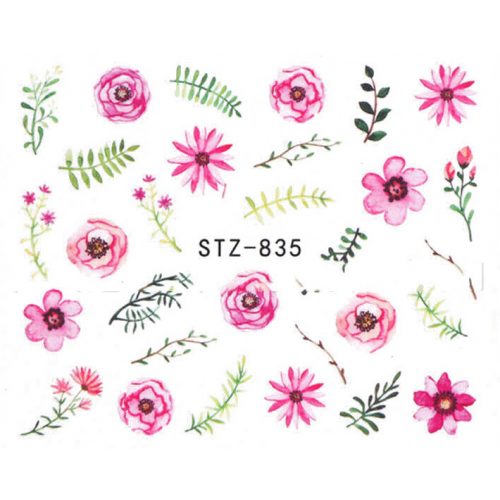 Nail flower sticker 5