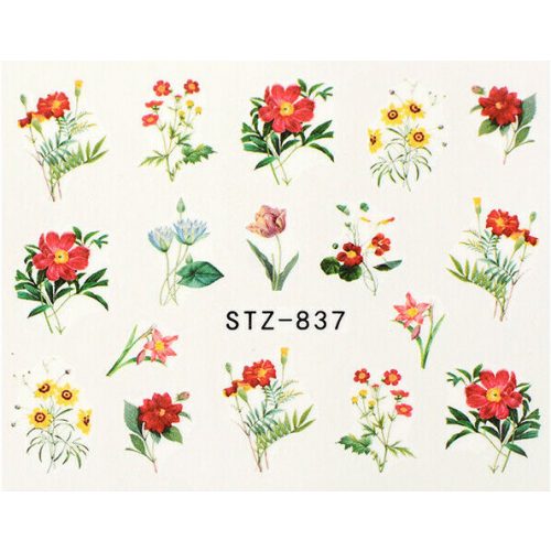 Nail flower sticker 7