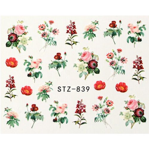 Nail flower sticker 9