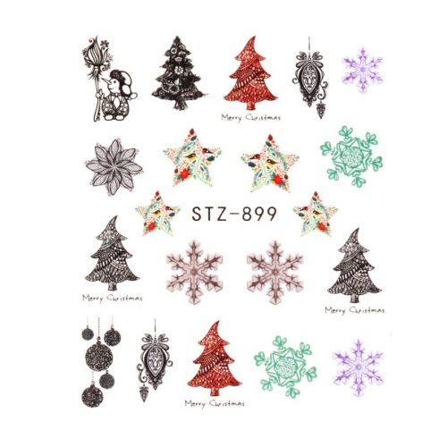 Christmas Nail Sticker 7